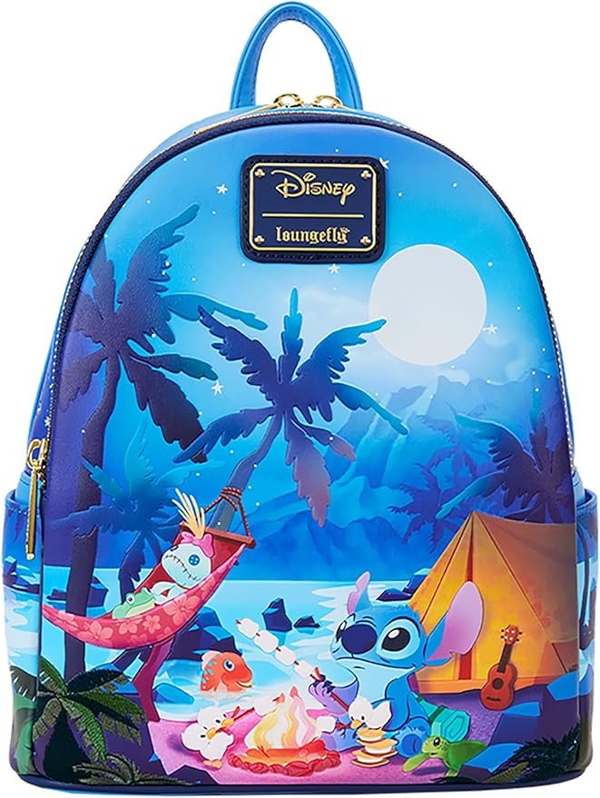 sac à dos loungefly lilo et stitch camping