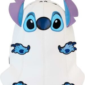 Mini sac à dos Loungefly Stitch en fantôme – Accessoire Disney Halloween original