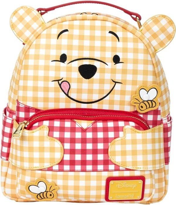 Mini sac à dos Winne l'Ourson Quadrillage